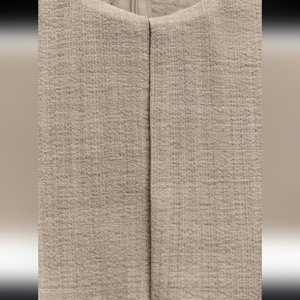 Zara PLEATED MIDI DRESS - Picture 5 of 7